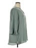 Maurices 100% Polyester Green 3/4 Sleeve Blouse Size XL - photo 4