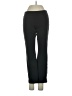 Peach Solid Black Active Pants Size XXS - photo 1