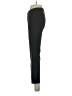 Peach Solid Black Active Pants Size XXS - photo 5