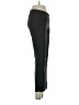 Peach Solid Black Active Pants Size XXS - photo 4