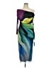 AFRM Graphic Purple Cocktail Dress Size XL - photo 1