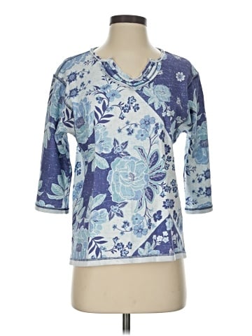 Tru Luxe Jeans 3/4 Sleeve T-Shirt (view 1)