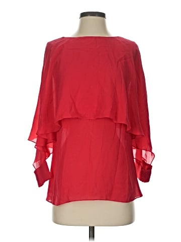 Rachel Zoe 3/4 Sleeve Silk Top (view 1)