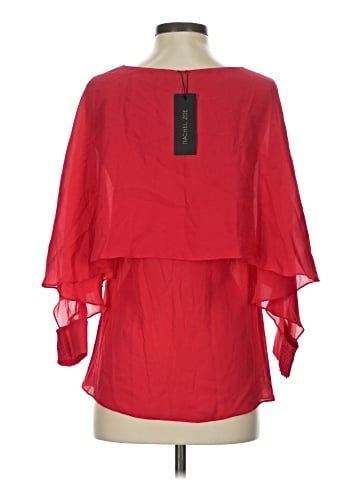 Rachel Zoe 3/4 Sleeve Silk Top (view 2)
