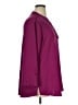 Chico's 100% Polyester Purple Burgundy 3/4 Sleeve Blouse Size XL (3) - photo 4