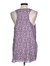 Ann Taylor LOFT 100% Polyester Blue Sleeveless Top Size L - photo 2