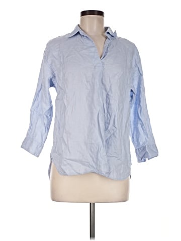 Uniqlo 3/4 Sleeve Button-Down Shirt (view 1)