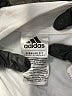 Adidas 100% Polyester Black Track Jacket Size 6 - photo 3