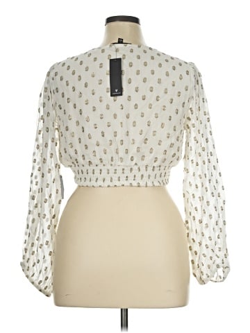 Lulus 3/4 Sleeve Blouse (view 2)