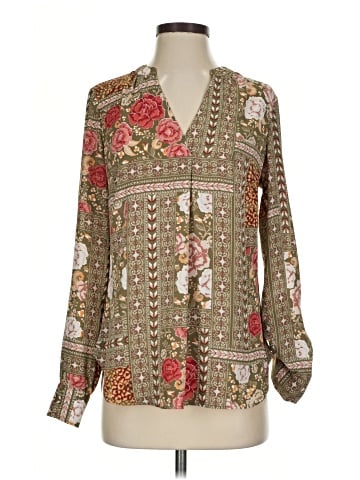 Soho JEANS NEW YORK & COMPANY Long Sleeve Blouse (view 1)