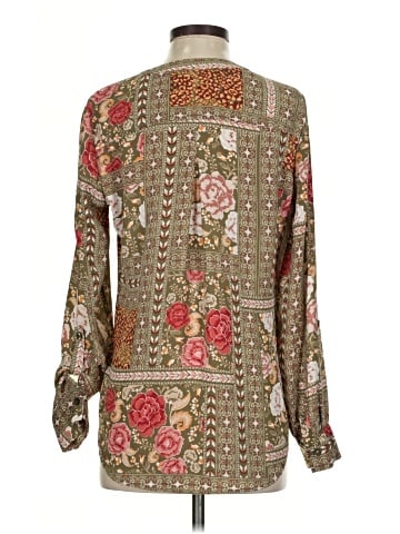 Soho JEANS NEW YORK & COMPANY Long Sleeve Blouse (view 2)