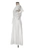 DKNY 100% Polyester White Casual Dress Size 6 - photo 6