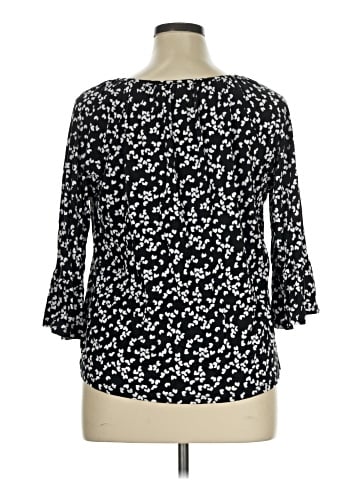 MICHAEL Michael Kors 3/4 Sleeve Blouse (view 2)