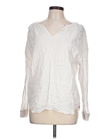 Pure Navy Long Sleeve Blouse (view 1)
