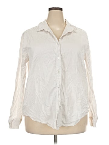 No Boundaries Long Sleeve Button-Down Shirt (view 1)