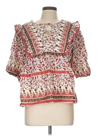 Calypso St. Barth 3/4 Sleeve Blouse (view 1)