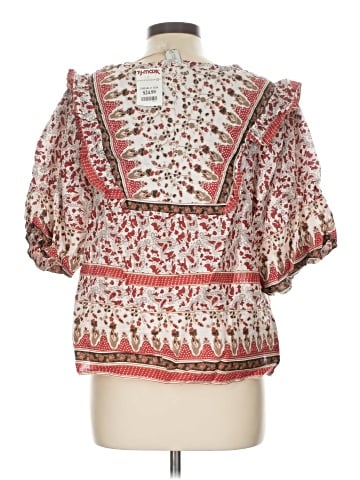 Calypso St. Barth 3/4 Sleeve Blouse (view 2)
