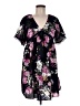 Umgee 100% Polyester Floral Black Casual Dress Size M - photo 1