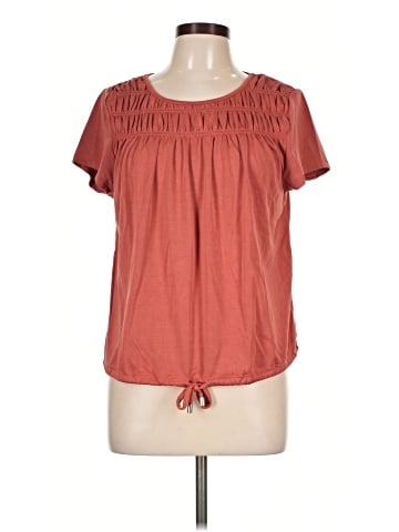 Cable & Gauge Short Sleeve Blouse (view 1)