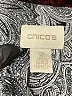 Chico's Paisley Red Burgundy Blazer Size Lg (2) - photo 6