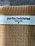 perfectwhitetee Solid Tan Pullover Sweater Size S - photo 7
