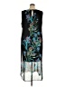 Connected Apparel 100% Polyester Graphic Black Cocktail Dress Size 20 - photo 2