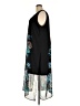 Connected Apparel 100% Polyester Graphic Black Cocktail Dress Size 20 - photo 5