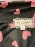 Btween 100% Polyester Hearts Pink Pullover Sweater Size 8 - photo 3