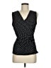 DKNY Black Sleeveless Blouse Size M - photo 1