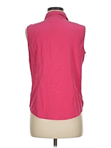 Jaclyn Smith Sleeveless Silk Top (view 2)