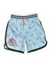 Marvel 100% Polyester Graphic Blue Athletic Shorts Size 3T - photo 1