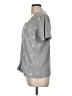 Basic Editions Stars Gray Short Sleeve Top Size M - photo 5