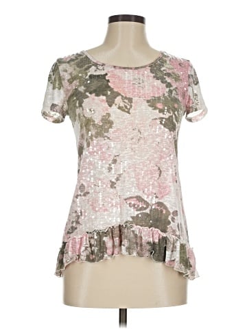 Style&Co Short Sleeve Blouse (view 1)