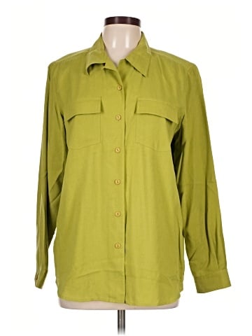 Anna and Frank 3/4 Sleeve Silk Top (view 1)
