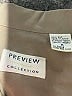 Preview Collection 100% Silk Gray Long Sleeve Silk Top Size M - photo 7