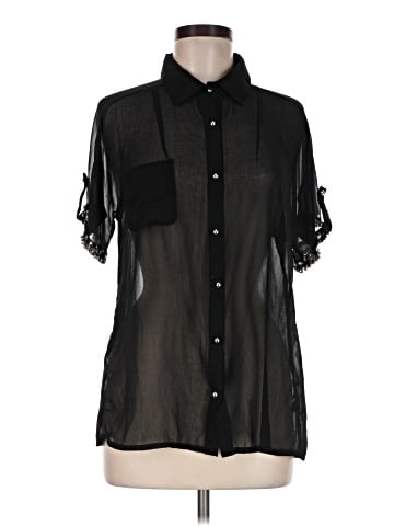 Love Stitch Short Sleeve Blouse (view 1)