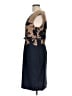 Connected Apparel Brown Cocktail Dress Size 10 (petite) - photo 5