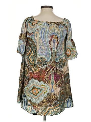 Umgee Short Sleeve Blouse (view 2)