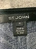 St. John Graphic Black Cocktail Dress Size 10 - photo 7