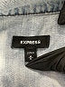 Express 100% Cotton Blue Denim Jacket Size M - photo 6