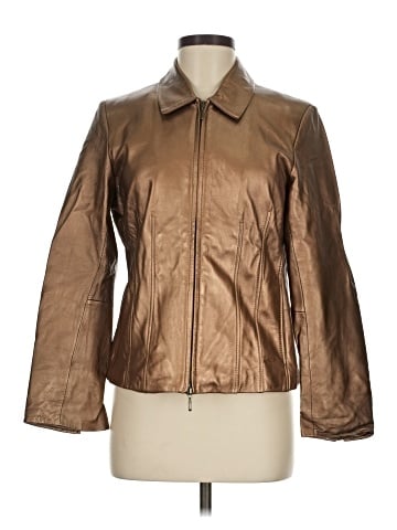 Coldwater Creek Leather Jacket (view 1)