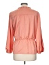 J.Crew 100% Polyester Orange 3/4 Sleeve Blouse Size 12 (tall) - photo 2