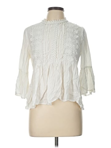 Xhilaration 3/4 Sleeve Blouse (view 1)