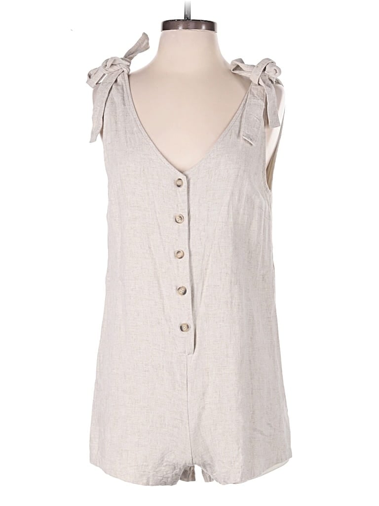 Pre-owned She + Sky Romper In Gray