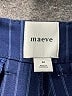 Maeve Stripes Blue Casual Pants Size Med Petite - photo 7
