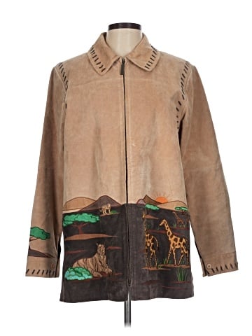 Quacker Factory Leather Jacket (view 1)
