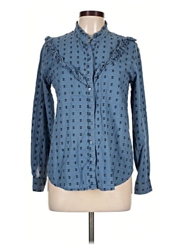 H&M L.O.G.G. Long Sleeve Blouse (view 1)