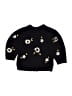 Zara Baby Floral Black Pullover Sweater Size 9-12 mo - photo 1