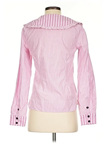 Ganni Long Sleeve Blouse (view 2)