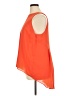 Relativity 100% Polyester Orange Sleeveless Blouse Size XL - photo 5